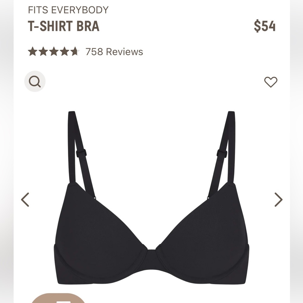 Skims fits everybody T-shirt bra